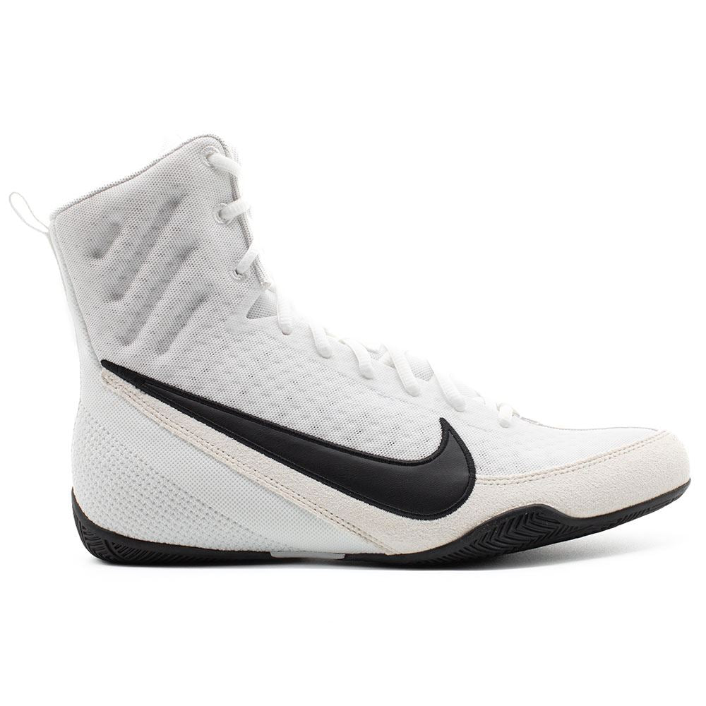 NIKE MACHOMAI 3 BOXING BOOTS - WHITE/BLACK