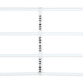 Pro Box Coloured Rope Separators - White