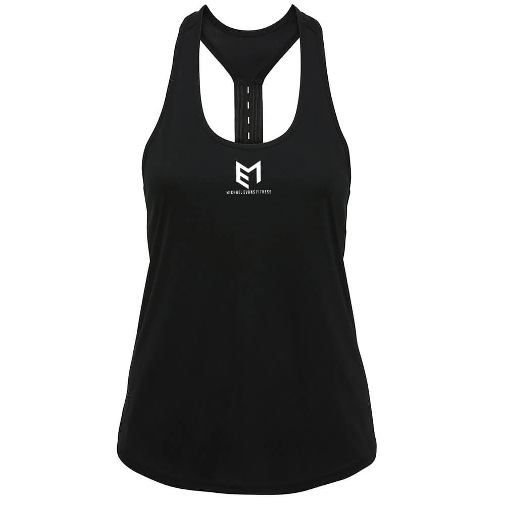 Michael Evans Womens Performance Strap Back Vest