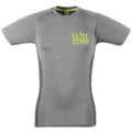 Elite Commando Fitness Slim Fit Sports T-Shirt - Grey Marl