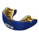 Opro Power-Fit Junior Single Colour Mouthguard - Blue/Gold