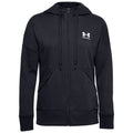 Under Armour Women’S Rival Fleece Full-Zip Hoodie - Black