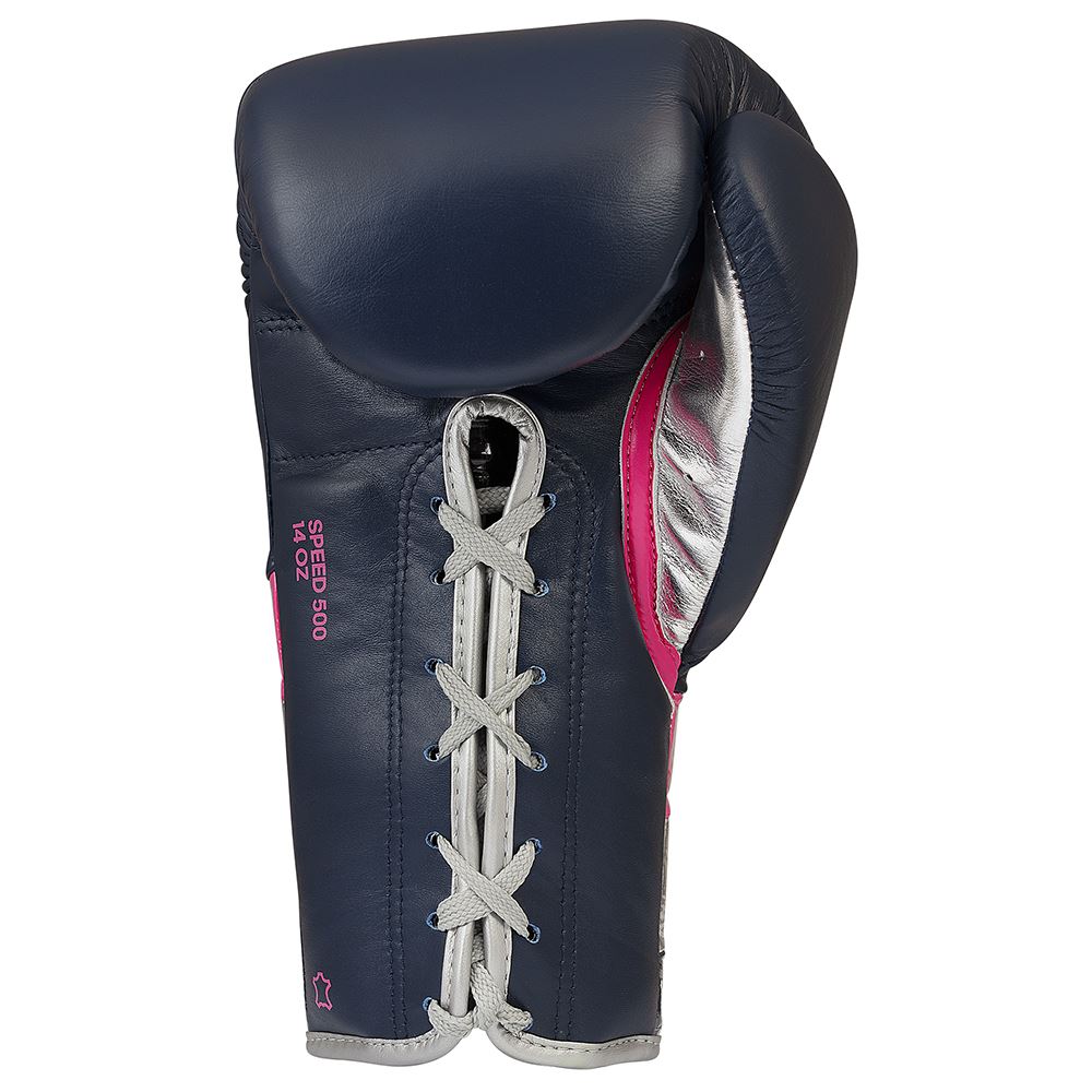 Limited Edition Adidas Adispeed Leather Lace Gloves - 12oz