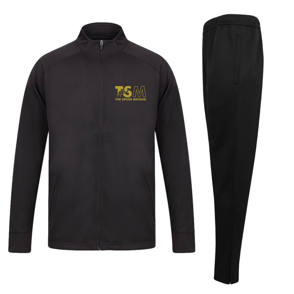 The Spicer Method Slim Fit Poly Tracksuit