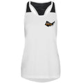 Boxing Yoga Girlie Cool Smooth Workout Vest - White