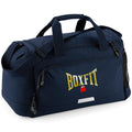 Boxfit Gold Embroidered Logo Holdall - Navy