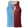 West Ham Boys Club Kids 100 Year Old Edition Vest - Blue/Claret