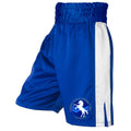 Orpington & District ABC Stripe Satin Boxing Shorts - Royal Blue/White