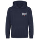 Boxfit Junior Branded Hoody - Navy