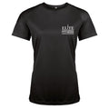 Elite Commando Fitness Womens Sports T-Shirt - Black