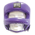 Cleto Reyes Headguard With Rounded Nylon Bar - Purple