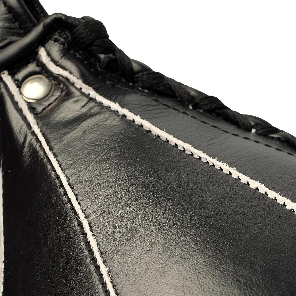 Tuf Wear All Black Hide Leather Speedball Black