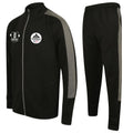 Barboxing Club Slim Fit Poly Tracksuit - Black/Grey