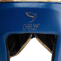 Thumbnail for FLY OPEN FACE X HEADGUARD - SPACE BLUE/GOLD