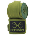 Sting Elasticised Hand Wraps 4.5M - Khaki Green