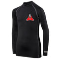 Lochaber Phoenix Abc Kids Long Sleeve Base Layer - Black