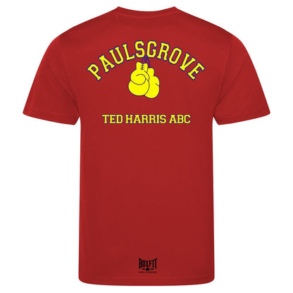 PAULSGROVE & TED HARRIS ABC KIDS POLY T-SHIRT