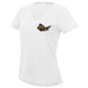 Boxing Yoga V-Neck Girlie Cool T - White