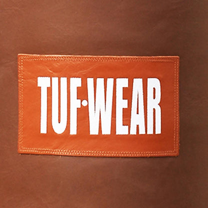Tuf Wear Classic Leather Punch Bag Brown 4Ft