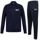 Boxfit Embroidered Logo Slim Fit Poly Tracksuit - Navy/Navy