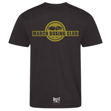 March Boxing Club Kids Poly T-Shirt Gold Logo