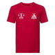 Broadside Warriors Abc T-Shirt - Red