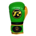 Ringside Pro Fitness Pu Metallic Gloves - Metallic Green/Black/Gold