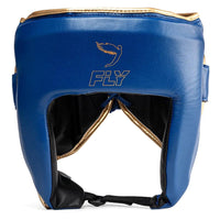 Thumbnail for FLY OPEN FACE X HEADGUARD - SPACE BLUE/GOLD