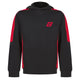 Be First Kids Contrast Hoodie - Black/Red
