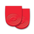 Sorbothane Sport Shock Stopper Heel Pads - Red