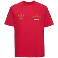 Golden Ring Boxing Club Cotton T-Shirt - Red