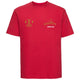 Golden Ring Boxing Club Cotton T-Shirt - Red