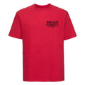 Broad Street Abc Cotton T-Shirt - Red
