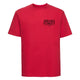 Broad Street Abc Cotton T-Shirt - Red
