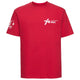CHESTERFIELD ABC COTTON T-SHIRT - Red