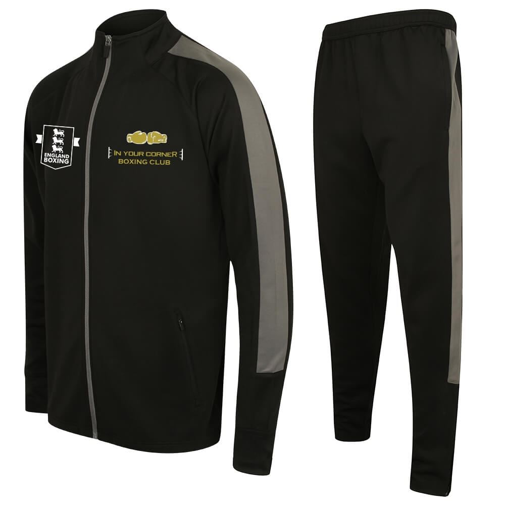 In Your Corner Boxing Club Slim Fit Poly Tracksuit