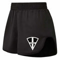Southern England of School Karate Satin Muay Thai Short - Black