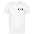 Hiib Slim Fit Sports T-Shirt - White