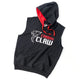 Carbon Claw Sleeveless Hoodie - Black