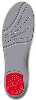 Sorbothane Shock Stopper Full Strike Footbed - Red