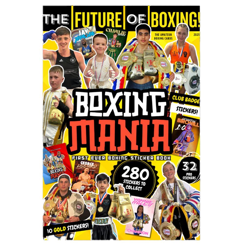Boxing Mania Sticker Book