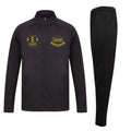 Ultimate Boxing Academy Slim Fit Poly Tracksuit - Black/Black