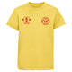 PAULSGROVE & TED HARRIS ABC KIDS COTTON T-SHIRT - Yellow