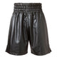Custom Made Leatherette Shorts - Black