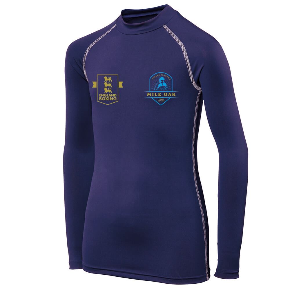Mile Oak Boxing Academy Kids L/S Base Layer