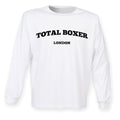 Total Boxer London  Unisex Drop Shoulder Top - White