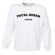 Total Boxer London  Unisex Drop Shoulder Top - White