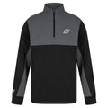 Be First Kids ¼ Zip Top - Black/Grey