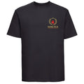 Sanctus Academy Abc Cotton T-Shirt - Black