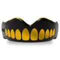 Safejawz Extro Series Goldie Mouthguard - Black/Gold